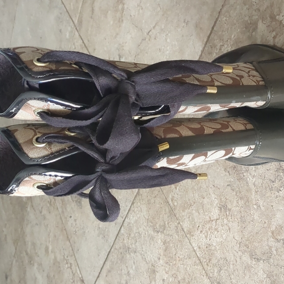 Coach Tristee Rain Boots - Picture 2 of 9